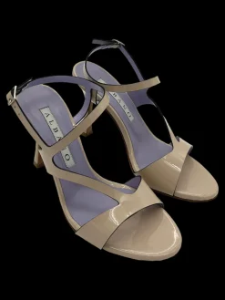 Sandalo donna Vernice - 5061 -<Albano Outlet