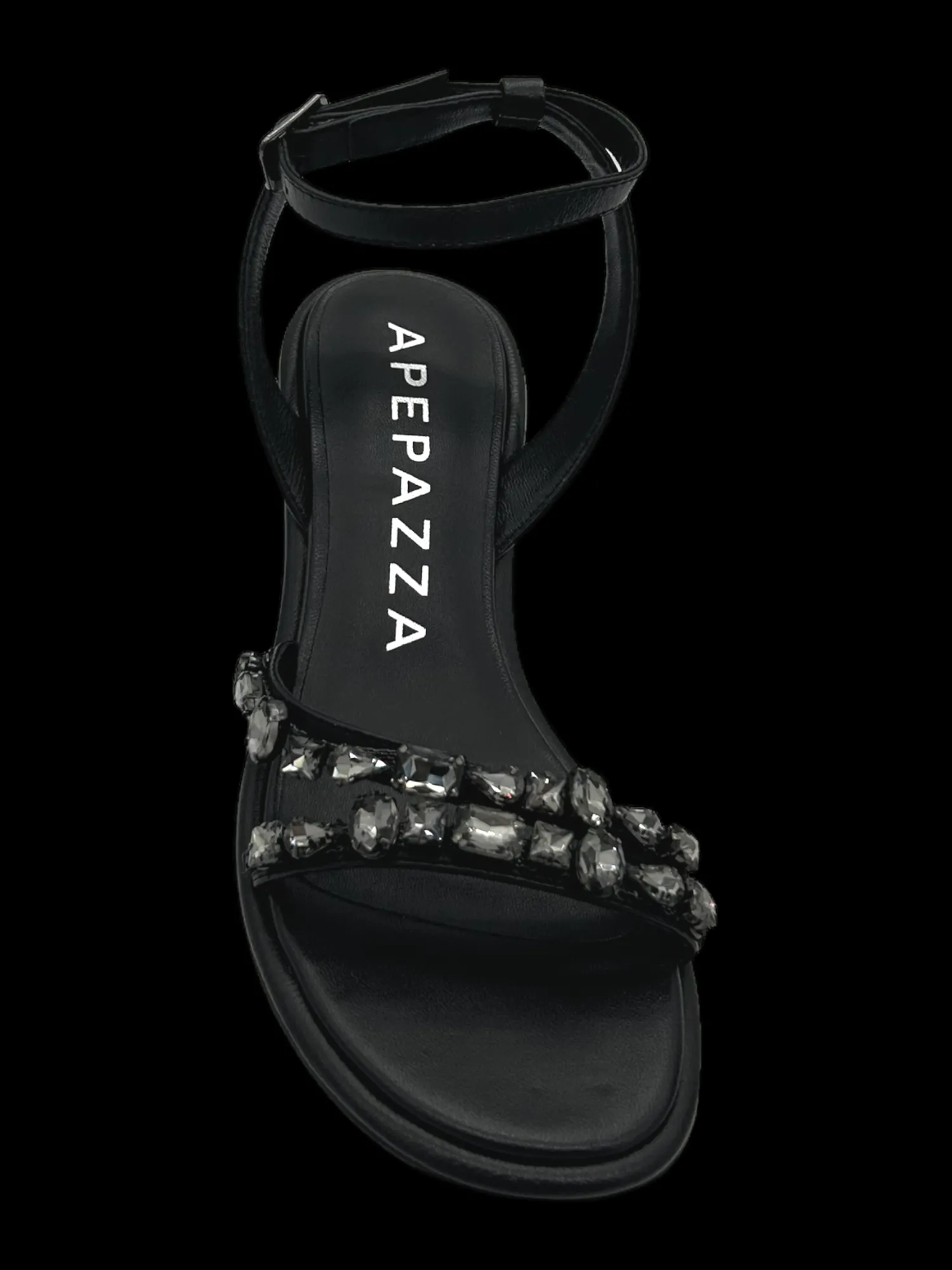 Sandalo donna Black - Sofia -<Apepazza Fashion