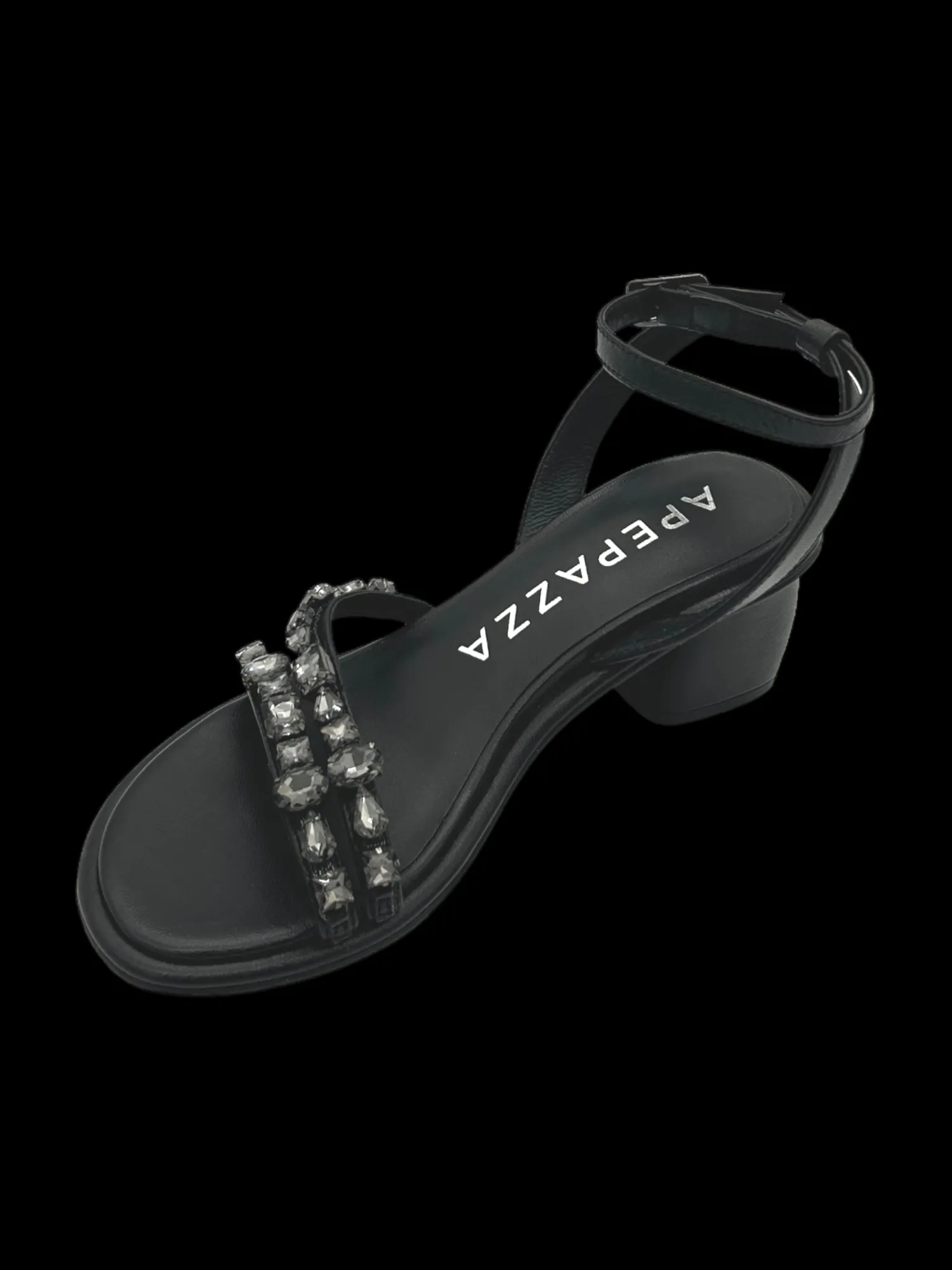 Sandalo donna Black - Sofia -<Apepazza Fashion