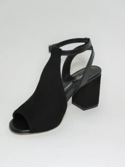 Sandalo donna 1927 nero<Gianmarco Sorelli Fashion