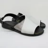 Sandalo donna pelle 6826 latte<Lilimill New