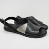 Sandalo donna pelle 6826 nero<Lilimill Clearance
