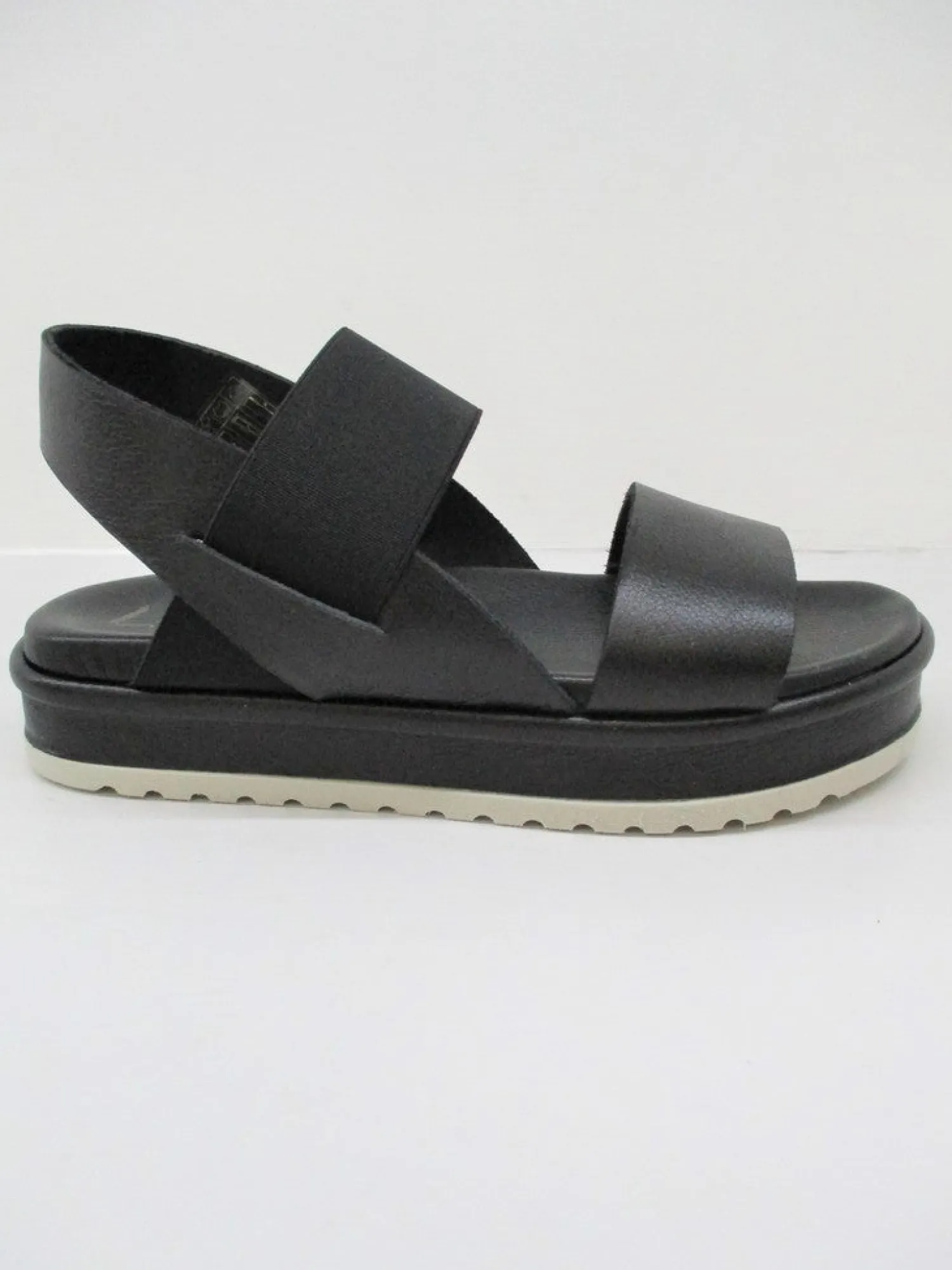 Sandalo donna pelle 6833 nero<Lilimill Discount