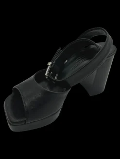 Sandalo donna Black - 0302 -<Pierfrancesco Vincenti Outlet