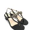 Sandalo donna 479 Nero<Siano Via Roma Discount