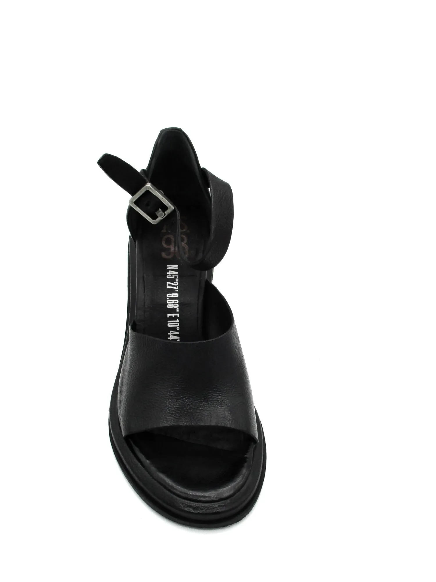 Sandalo in pelle donna Sagita Black - B22006 -<AS98 Online