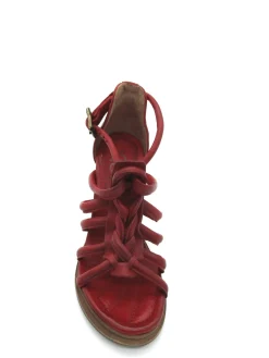 Sandalo in pelle donna Berrix Blood - A85002 -<AS98 Hot