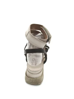 Sandalo in pelle zeppa donna Lagos Fondente - A15031 -<AS98 Hot