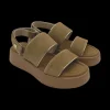 Sandalo LIUJO suede Nut - Amber 01 -<Liu Jo Sale