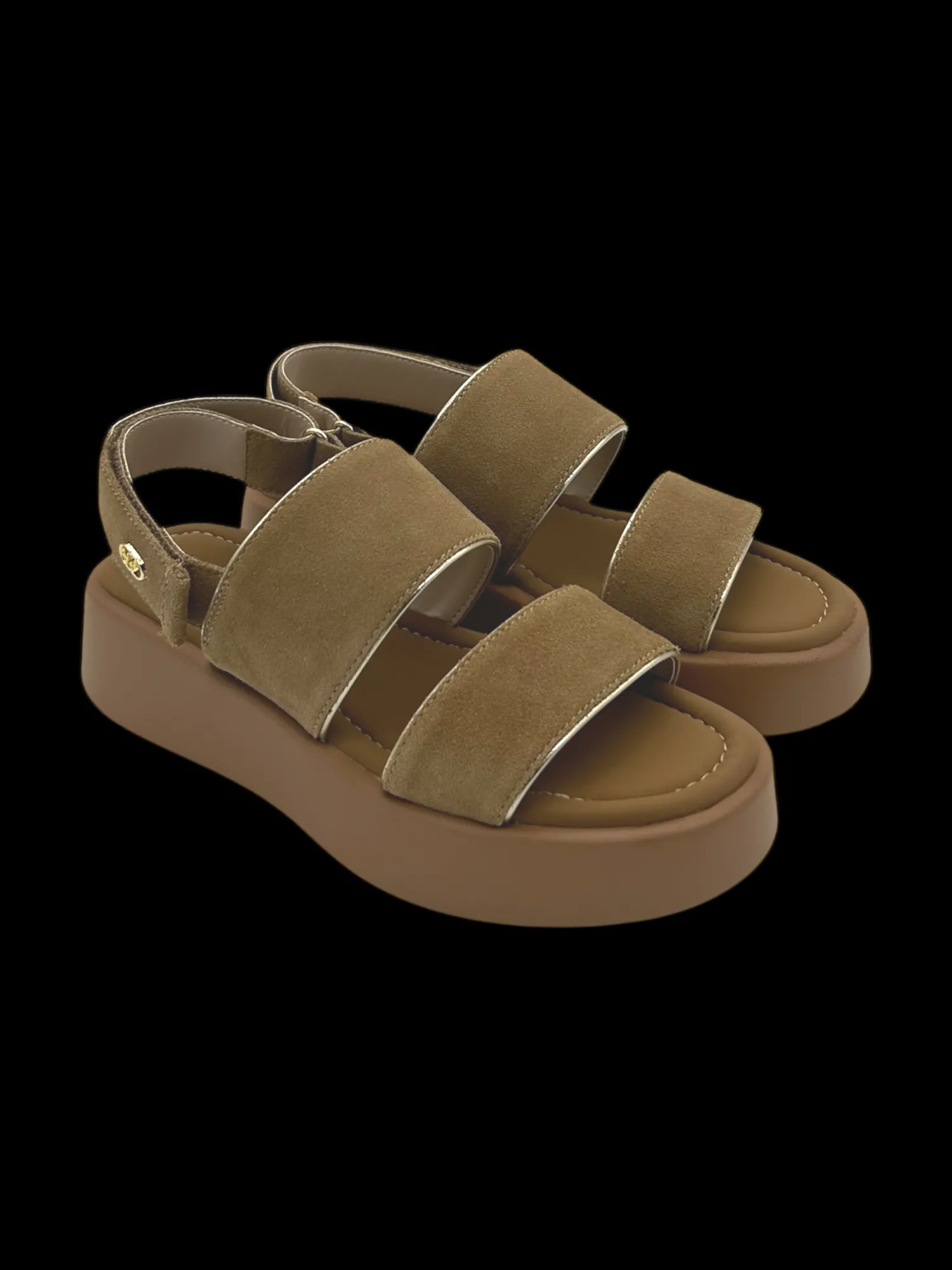 Sandalo LIUJO suede Nut - Amber 01 -<Liu Jo Sale