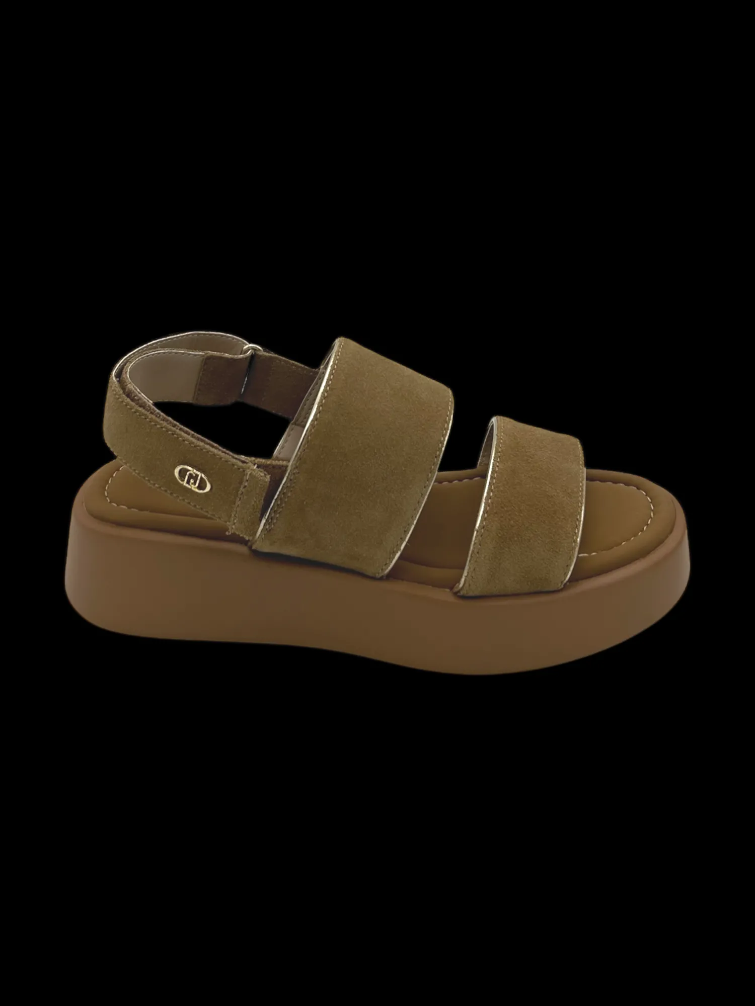 Sandalo LIUJO suede Nut - Amber 01 -<Liu Jo Sale