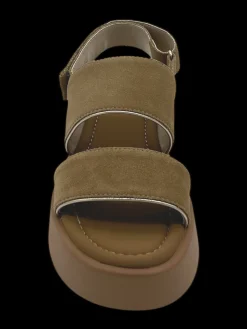 Sandalo LIUJO suede Nut - Amber 01 -<Liu Jo Sale