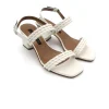 Sandalo pelle 3077 Soft Ghiaccio<Albano Sale