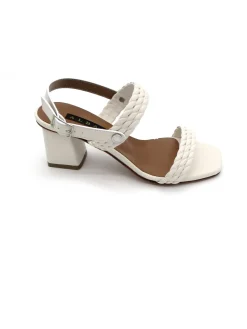 Sandalo pelle 3077 Soft Ghiaccio<Albano Sale