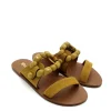 Sandalo pelle donna 130098 Valery Ocra<Valery Calzature Clearance