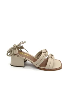 Sandalo pelle donna 1237003 Valery Avorio<Valery Calzature Best