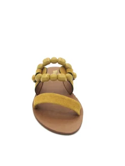 Sandalo pelle donna 130098 Valery Ocra<Valery Calzature Clearance