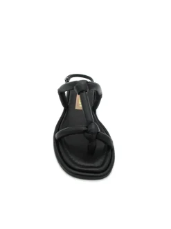 Sandalo pelle donna 1202003 Valery Nero<Valery Calzature Online