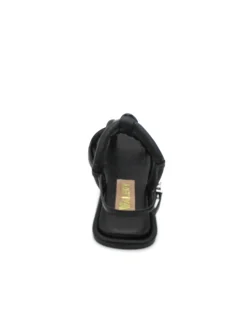 Sandalo pelle donna 1202003 Valery Nero<Valery Calzature Online