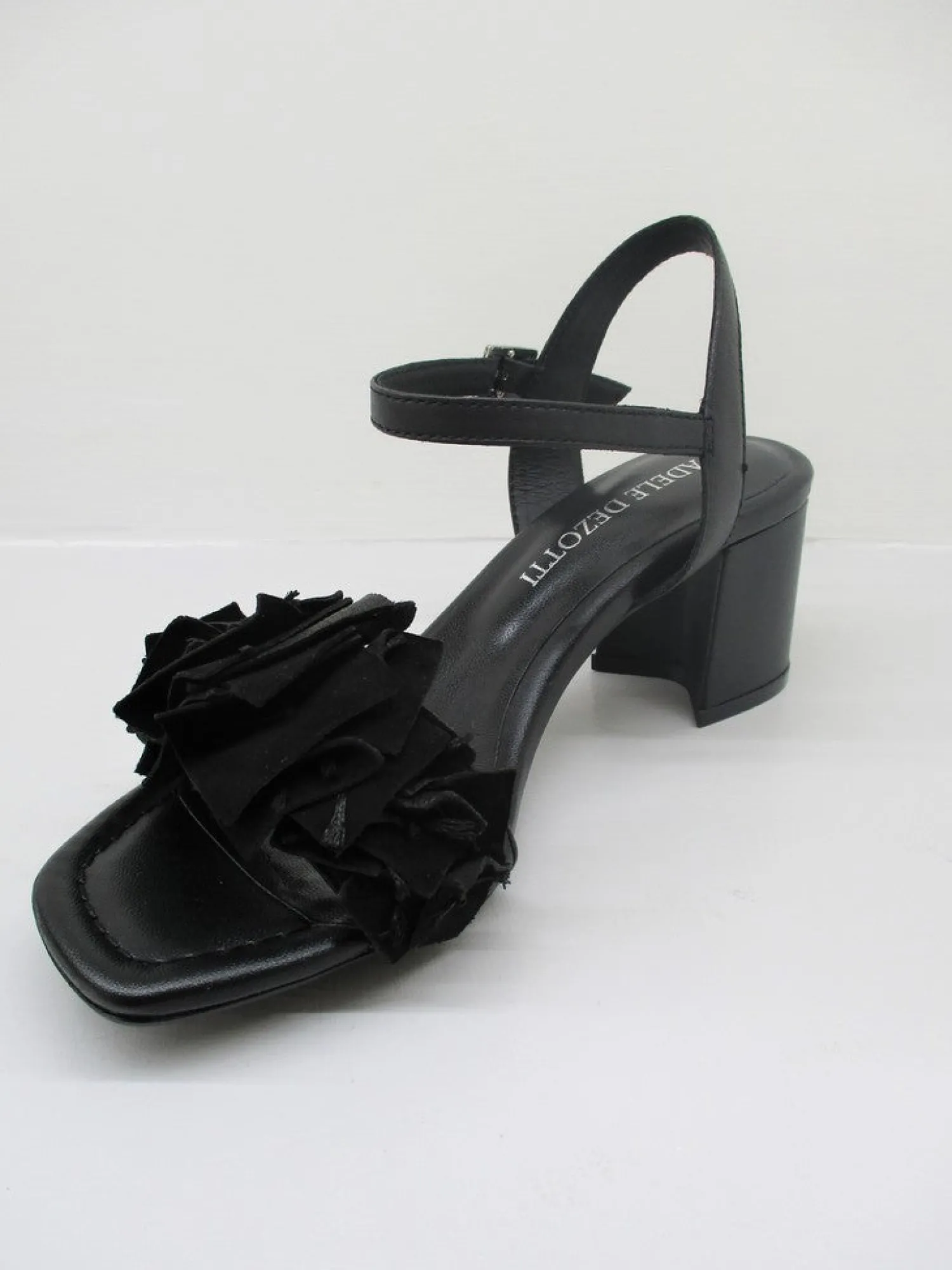 Sandalo pelle donna Adele Dezotti 1206 nero<Adele Dezzotti Hot