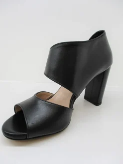 Sandalo pelle donna 4058 nero<Albano Outlet