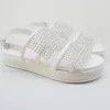 Sandalo pelle donna Isabella bianco<Apepazza Discount