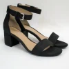 Sandalo pelle donna MLD02 nero<Apepazza Discount