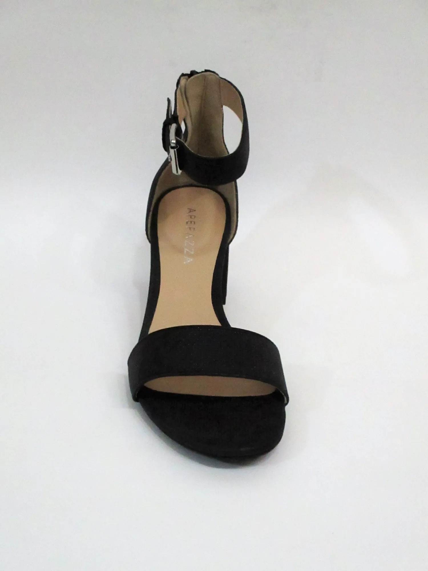 Sandalo pelle donna MLD02 nero<Apepazza Discount