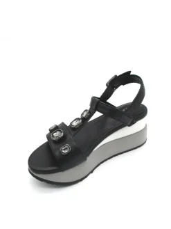 Sandalo pelle donna Helga<Apepazza Outlet