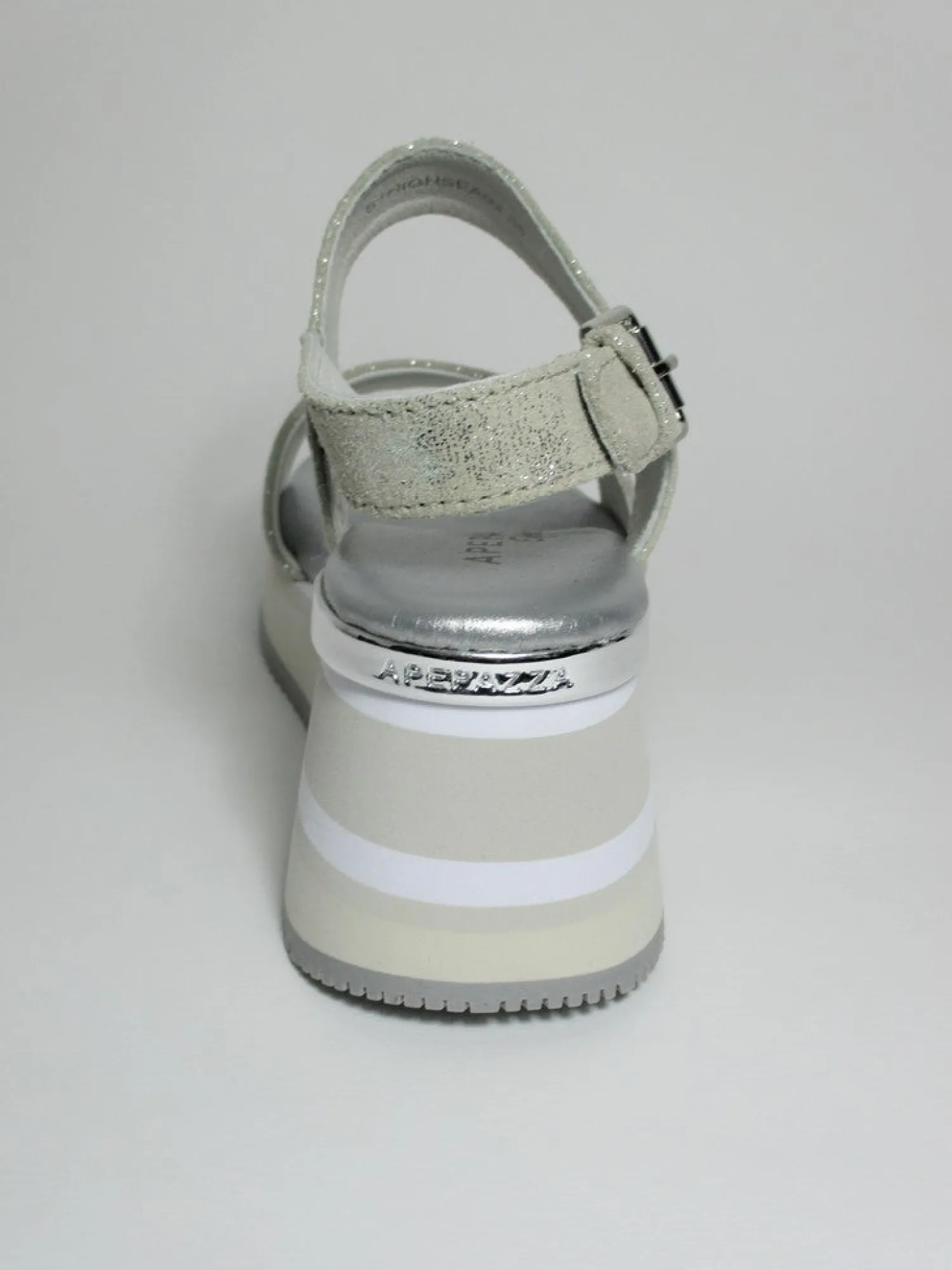 Sandalo pelle donna HONOR grigio<Apepazza Best