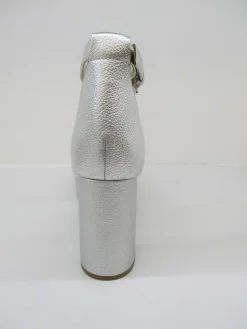 Sandalo pelle donna Alison argento<Apepazza Sale