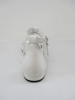 Sandalo pelle donna Poppy bianco<Apepazza New