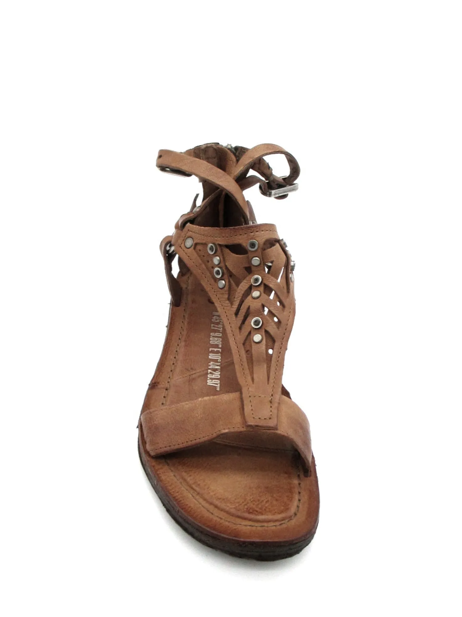 Sandalo pelle donna A16010 Calvados<AS98 Discount