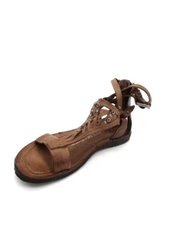 Sandalo pelle donna A16010 Calvados<AS98 Discount