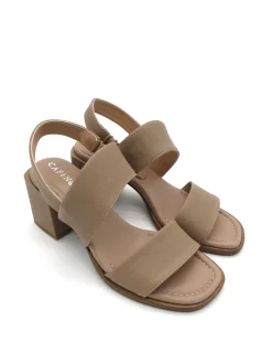 Sandalo pelle donna Cafè Noir LC2120 Taupe<Cafènoir Best