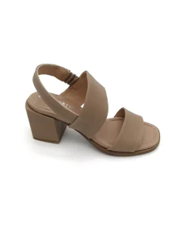 Sandalo pelle donna Cafè Noir LC2120 Taupe<Cafènoir Best