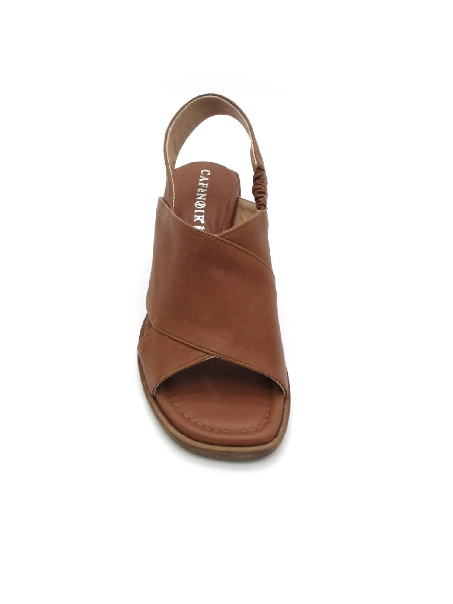 Sandalo pelle donna Cafè Noir LC2140 Cuoio<Cafènoir Sale