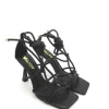 Sandalo pelle donna 1774-D Valery Black<Valery Calzature Online