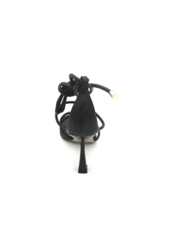 Sandalo pelle donna 1774-D Valery Black<Valery Calzature Online