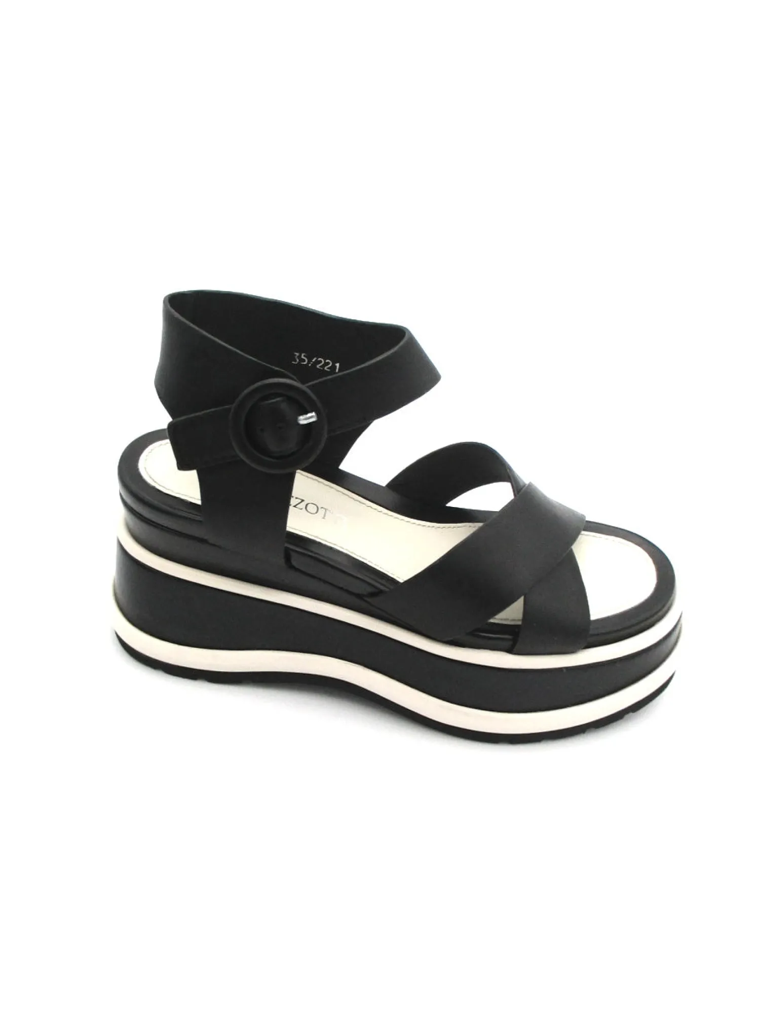 Sandalo pelle donna EQ1403X Adele Dezotti Black<Adele Dezzotti Clearance