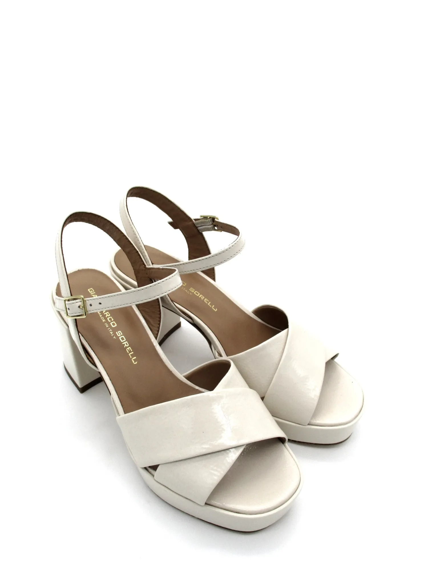 Sandalo pelle donna Nora - 2150 -<Gianmarco Sorelli Clearance