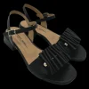 Sandalo pelle donna Musa Black - 2214 -<Gianmarco Sorelli Discount