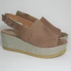 Sandalo pelle donna 2054 Taupe<Gianmarco Sorelli Best