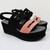 Sandalo pelle donna 2031 Jil nero<Gianmarco Sorelli Best
