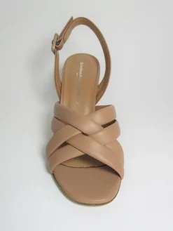 Sandalo pelle donna 2069 beige<Gianmarco Sorelli Outlet