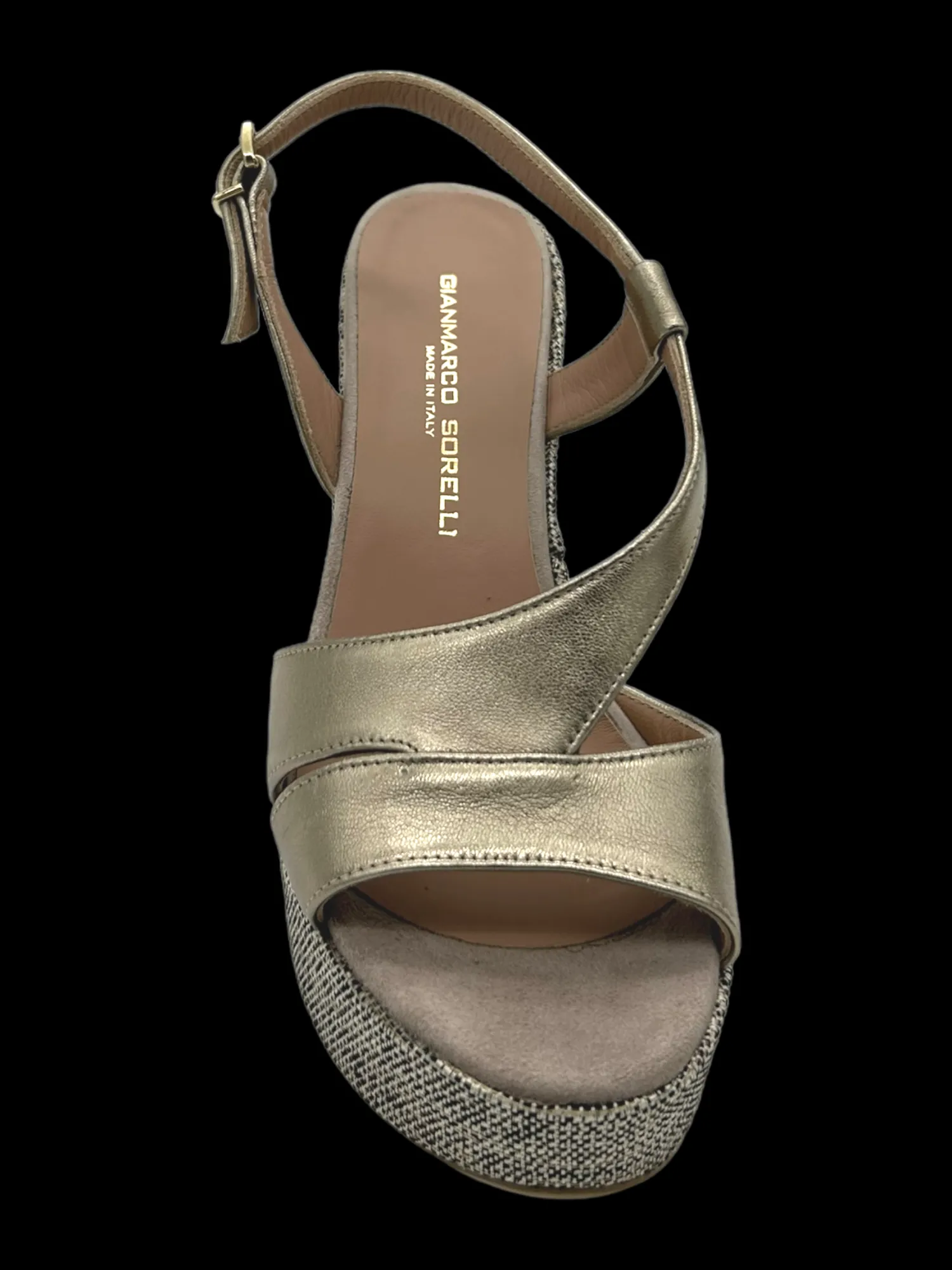 Sandalo pelle donna Laminato wash Alba - 2815 -<Gianmarco Sorelli Sale