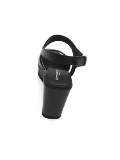 Sandalo pelle donna 2116 Vale Mousse nero<Gianmarco Sorelli Online