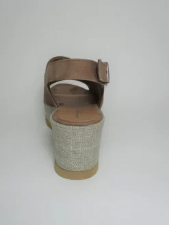Sandalo pelle donna 2054 Taupe<Gianmarco Sorelli Best