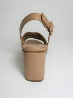 Sandalo pelle donna 2069 beige<Gianmarco Sorelli Outlet
