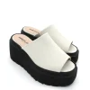 Sandalo pelle donna Janet & Janet Agata 3183 Bianco<Janet Sport Sale